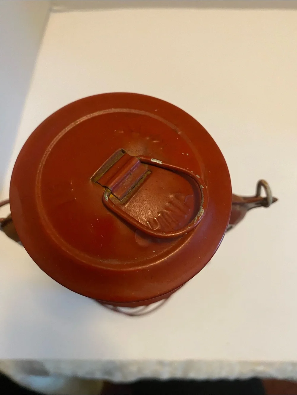 Vintage WangGuang Red American Camping Kerosene Lamp 12